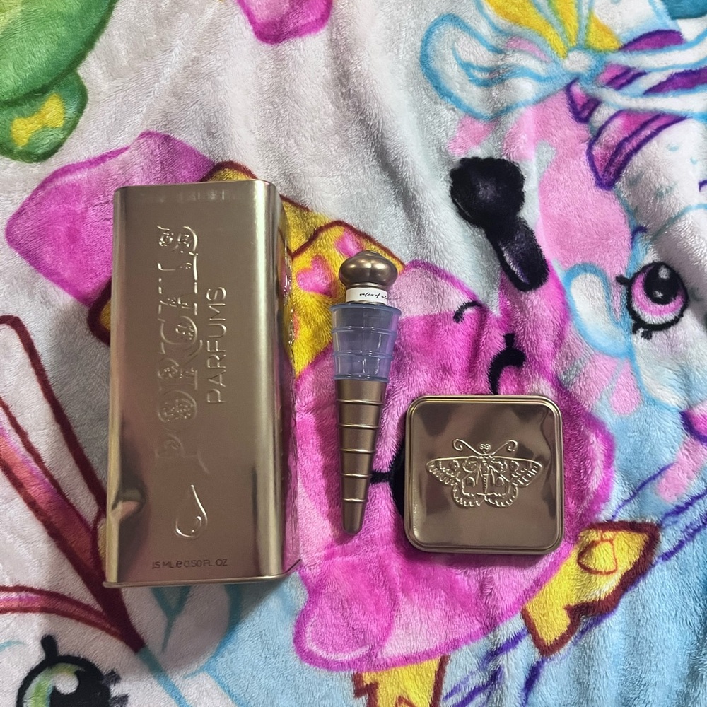 Porsche Gold and Silver Perfume Set